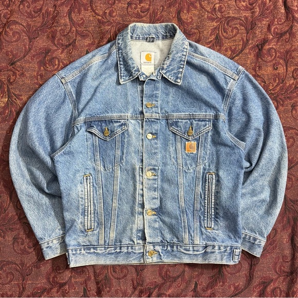 Carhartt Other - Vtg Carhartt Boxy Denim Jacket